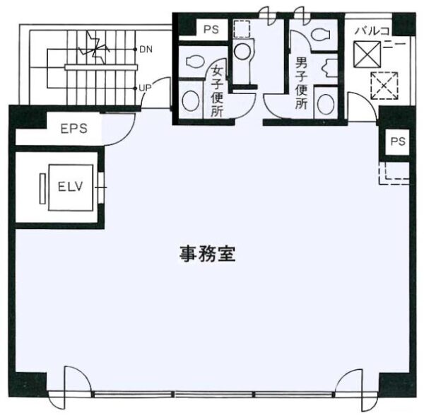 (九段宝生ビルの平面図)  (九段宝生ビルの平面図)